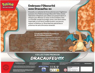 Pokémon : Coffret Premium ex Nov 2023 Dracaufeu