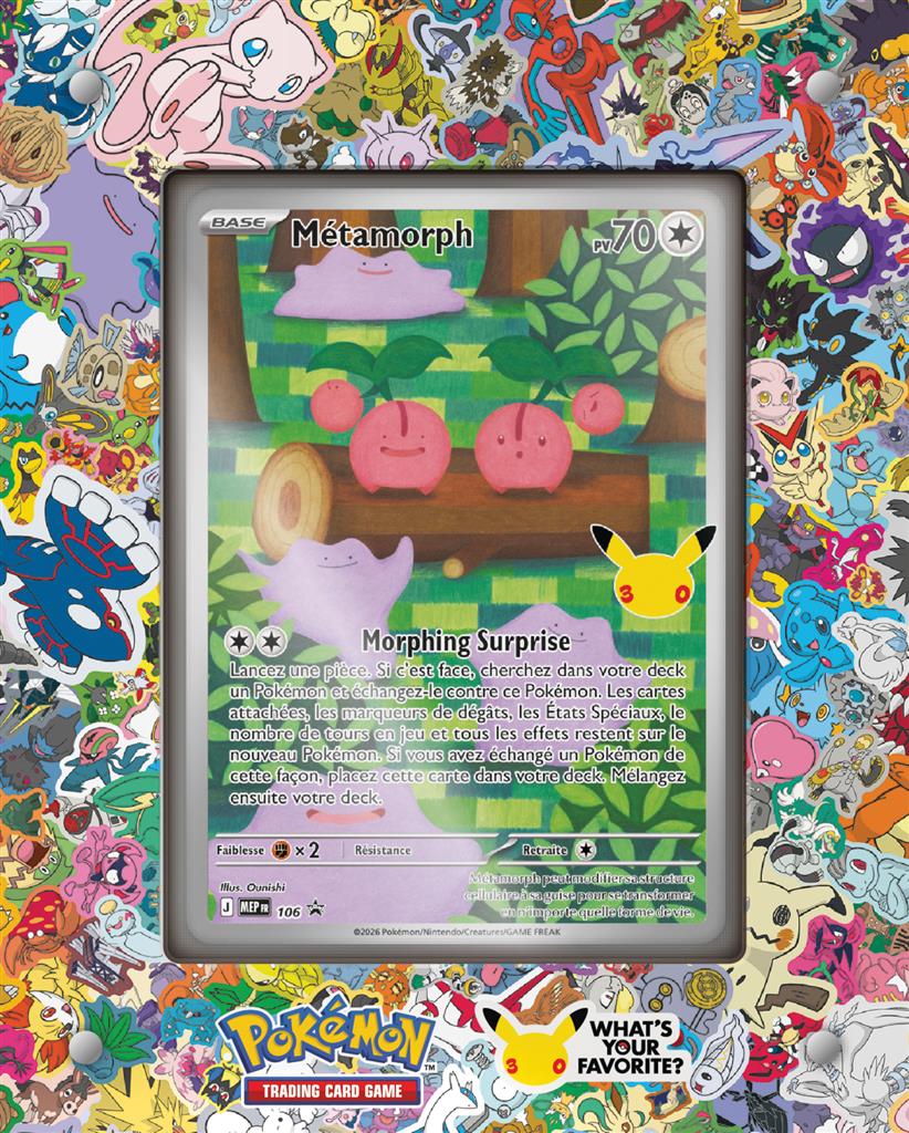 Pokémon 30A : Coffret Premium Métamorph (8b)