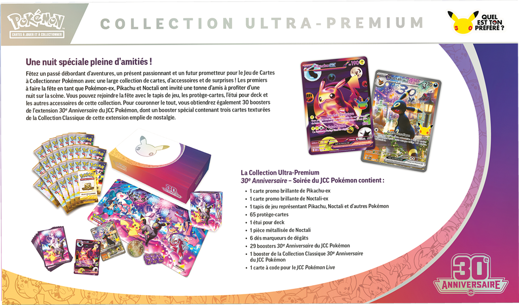 Pokémon 30A : Coffret Ultra Premium Noctali (30b)