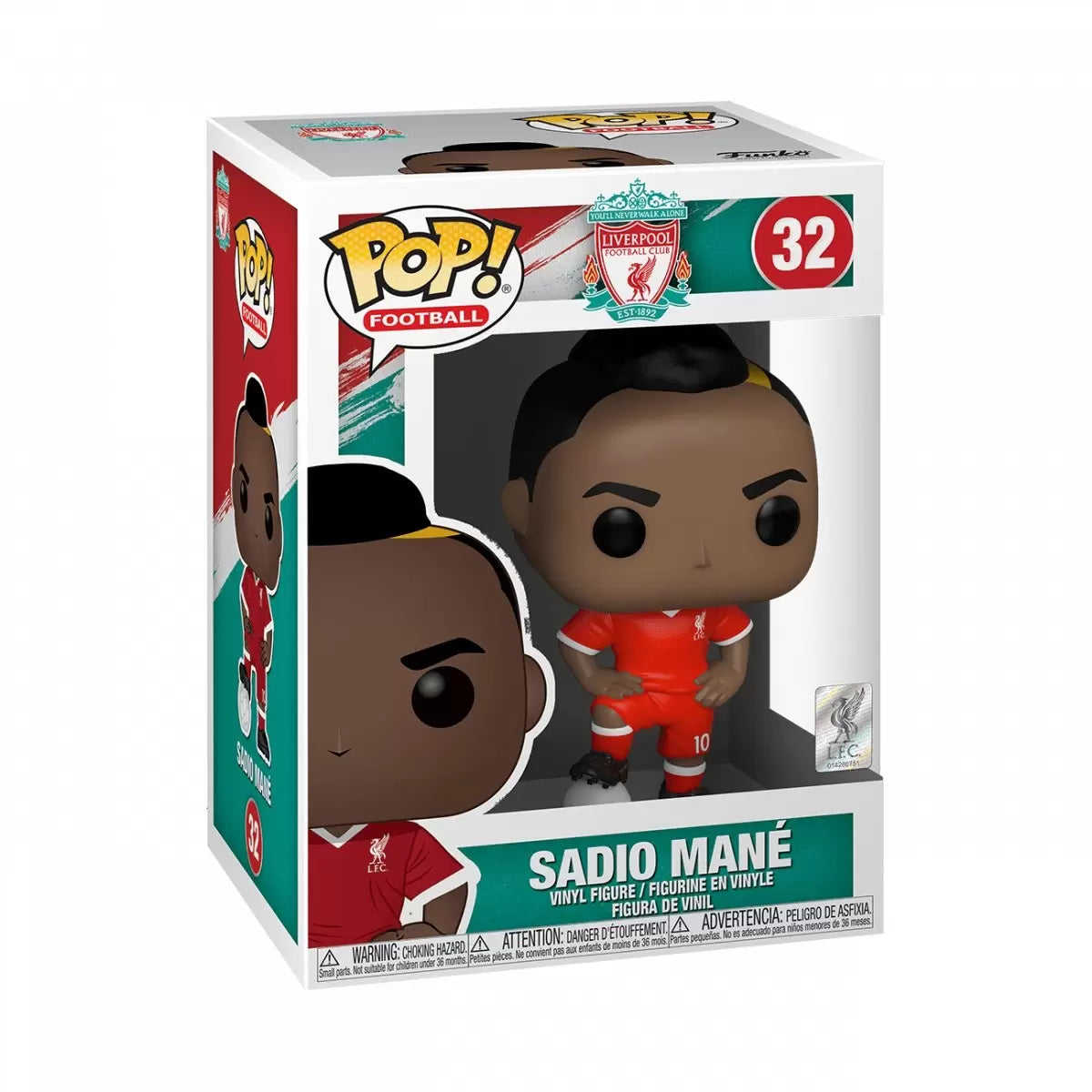 Funko POP! POP Football Liverpool - Sadio Mané - flash vidéo