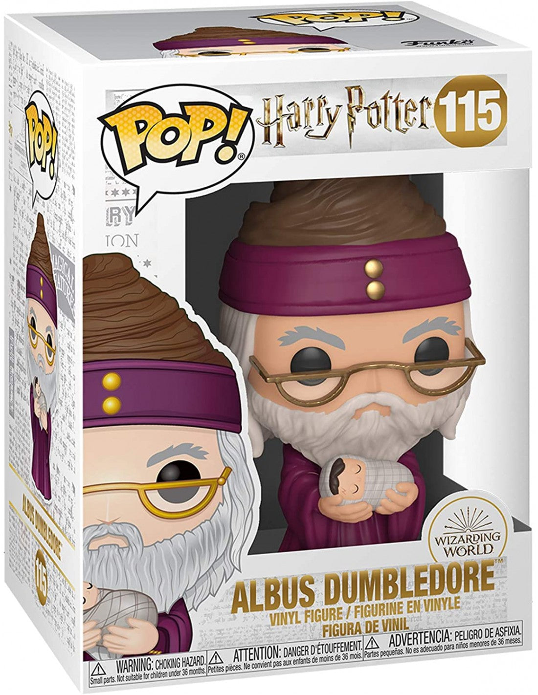 Funko Pop! Harry Potter: Albus Dumbledore (with Baby Harry) - flash vidéo