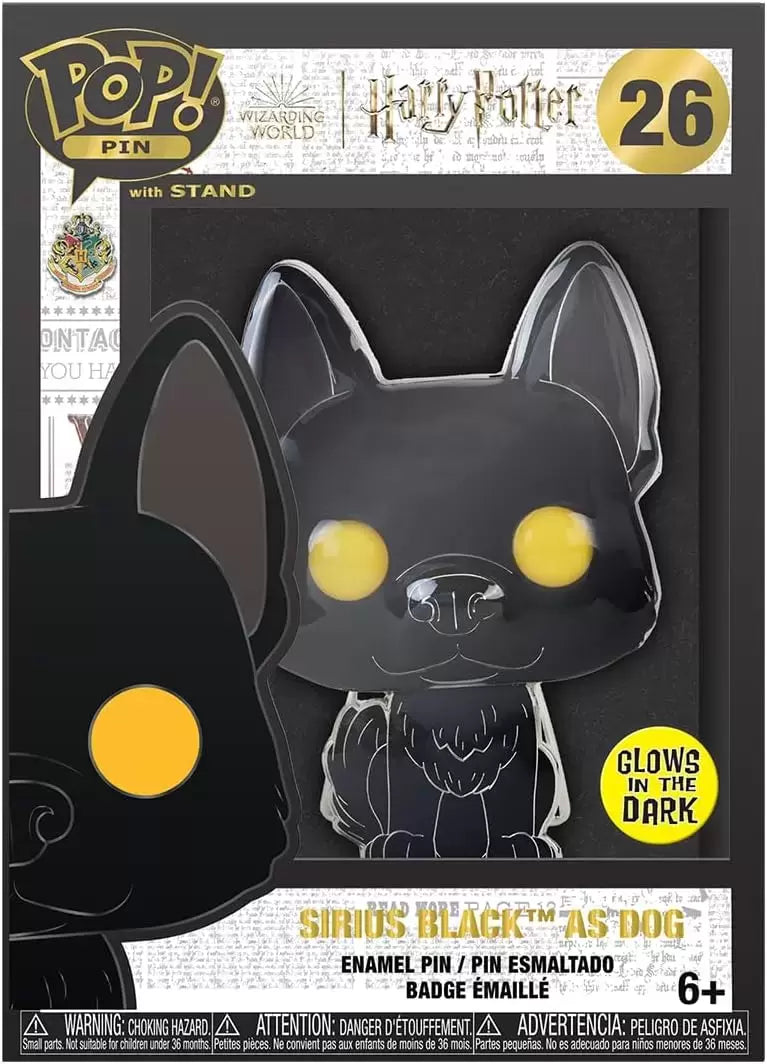 Funko Pop! Pin: Harry Potter and the Prisoner of Azkaban 20th Anniversary - Sirius Black as Dog (Glow in the Dark) (Chance of Special Chase Edition) - flash vidéo