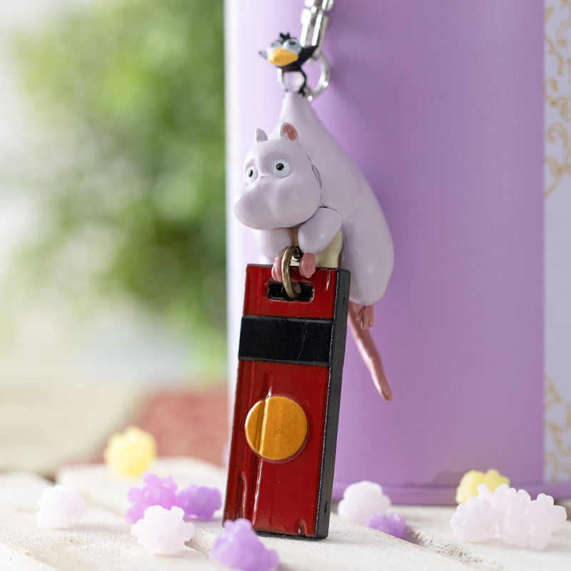 PORTE-CLÉS 3D BOH MOUSE ET OISEAU - LE VOYAGE DE CHIHIRO