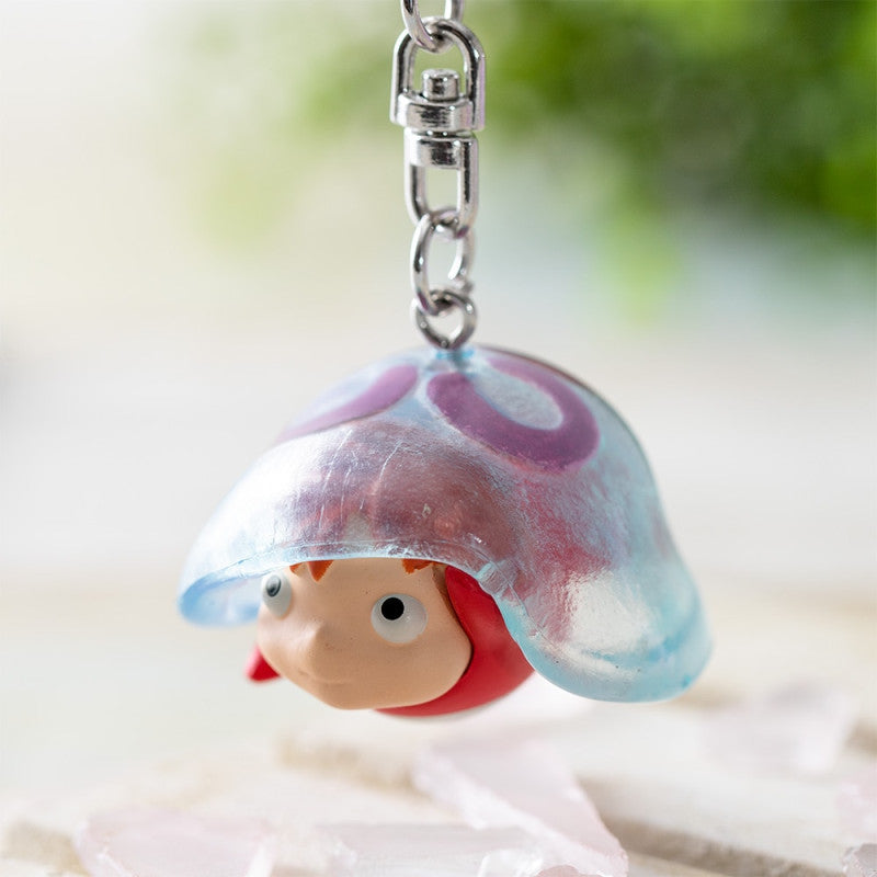 PORTE-CLÉS 3D PONYO ET MÉDUSE - PONYO SUR LA FALAISE