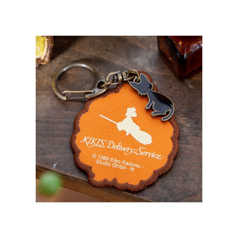 PORTE-CLÉS BRODERIE COURONNE DE PAIN - KIKI LA PETITE SORCIÈRE