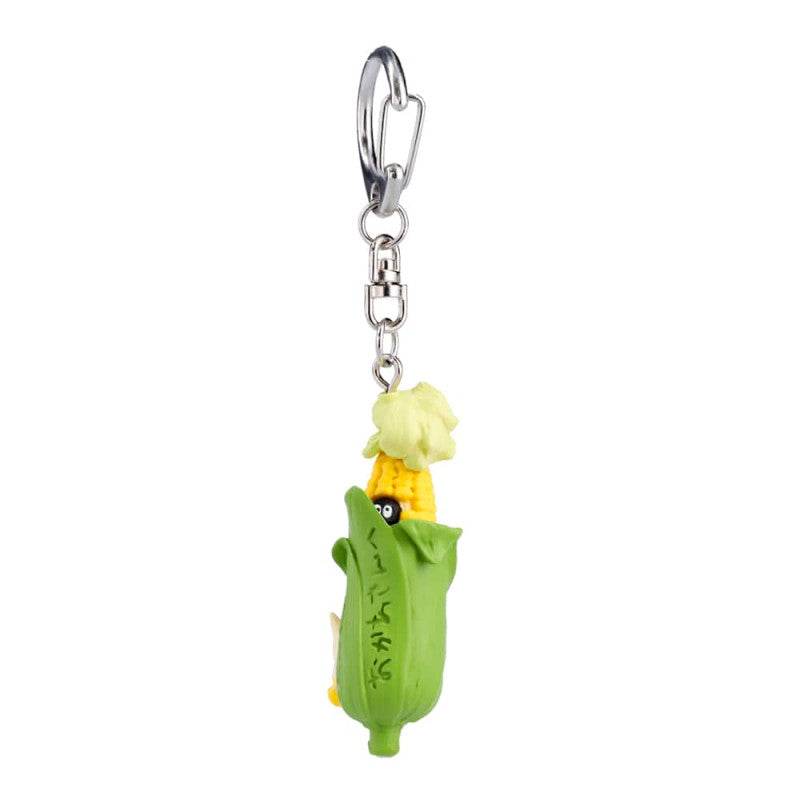 PORTE-CLÉS NOIRAUDE ET ÉPI MAÏS AVEC TOTORO - MON VOISIN TOTORO
