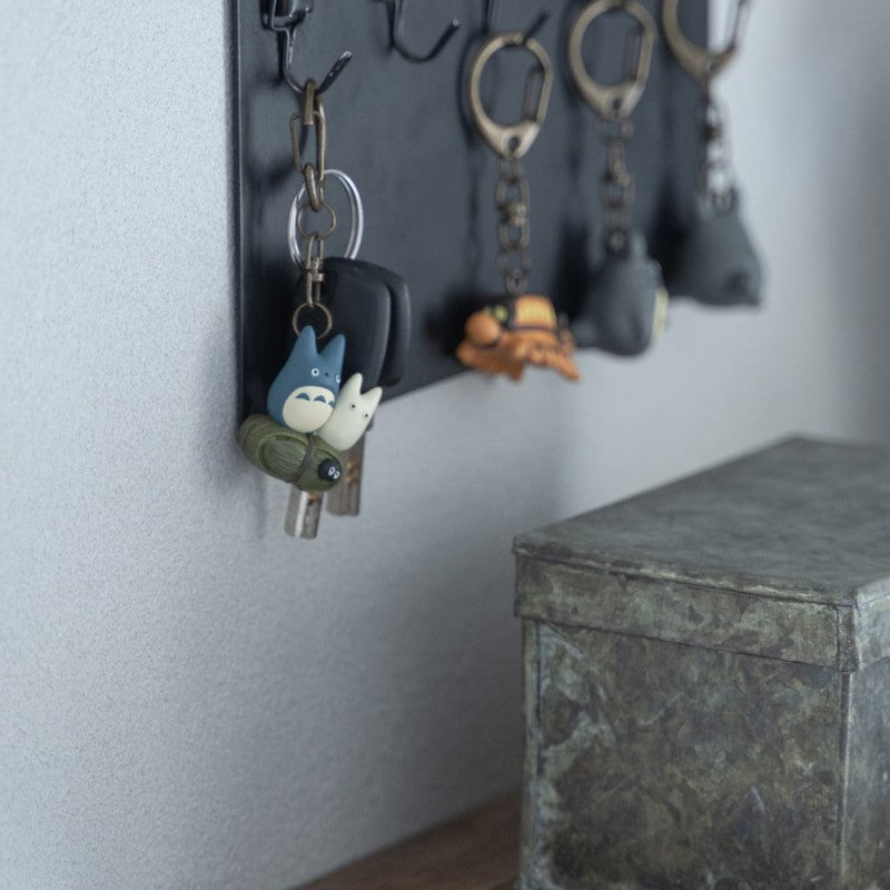 PORTE-CLÉS TOTORO BLEU ET BLANC - MON VOISIN TOTORO