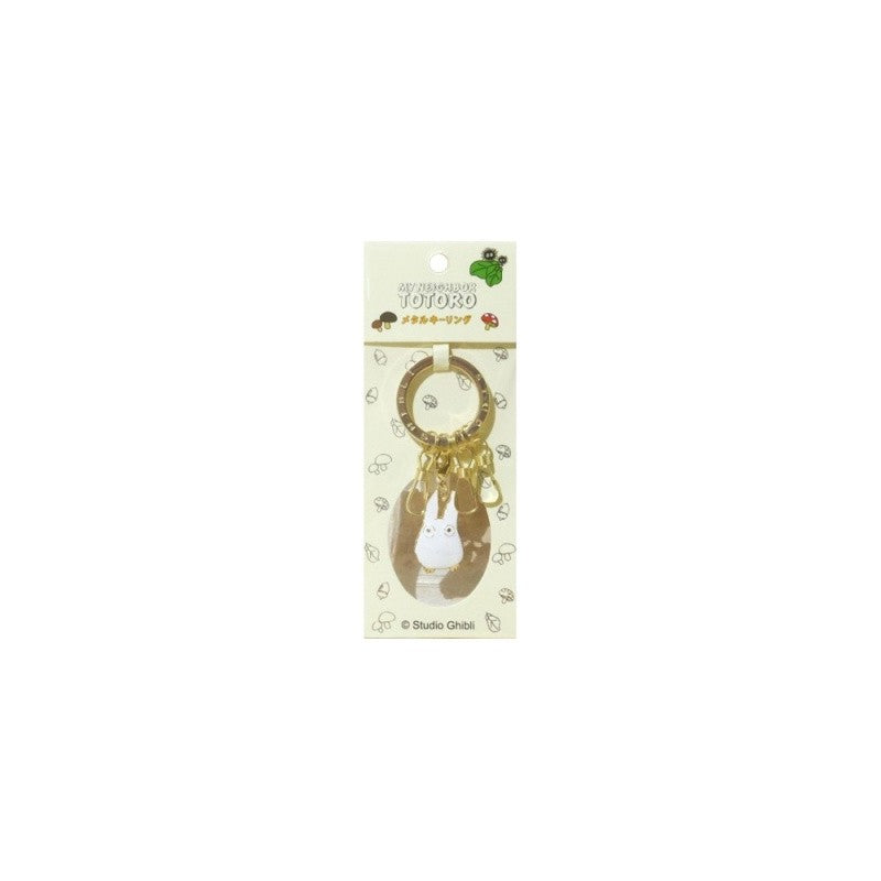 PORTE-CLÉS MÉTAL TOTORO BLANC – MON VOISIN TOTORO