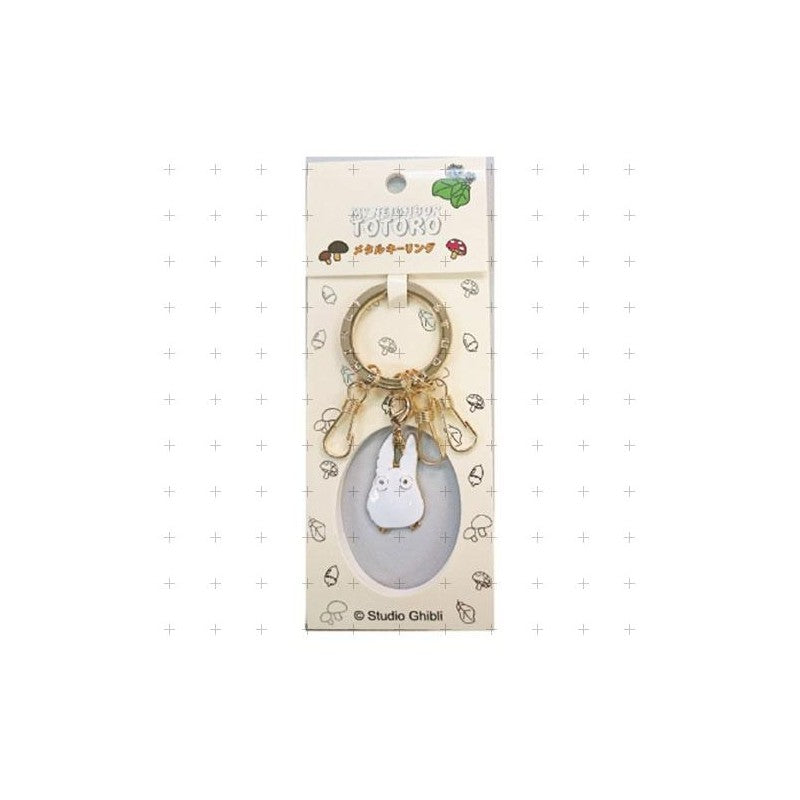PORTE-CLÉS MÉTAL TOTORO BLANC – MON VOISIN TOTORO