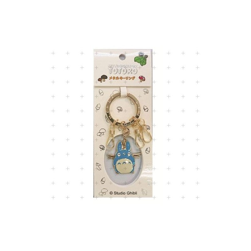 PORTE-CLÉS MÉTAL TOTORO BLEU – MON VOISIN TOTORO