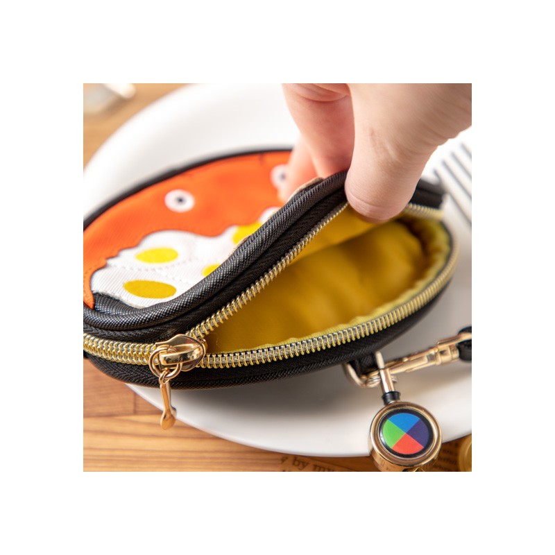 PORTE-MONNAIE CALCIFER & OEUF ET BACON - LE CHÂTEAU AMBULANT