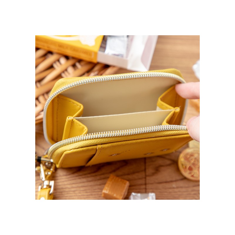 PORTE-MONNAIE JAUNE TOTORO PATCHS - MON VOISIN TOTORO