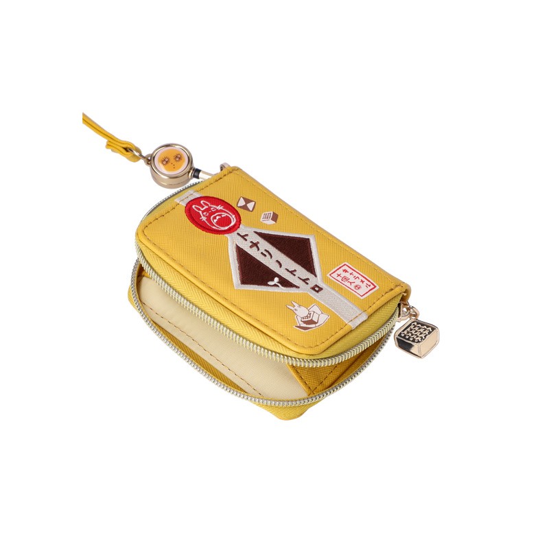PORTE-MONNAIE JAUNE TOTORO PATCHS - MON VOISIN TOTORO