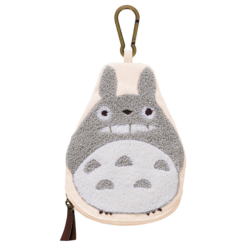 PORTE-MONNAIE PELUCHE TOTORO GRIS - MON VOISIN TOTORO
