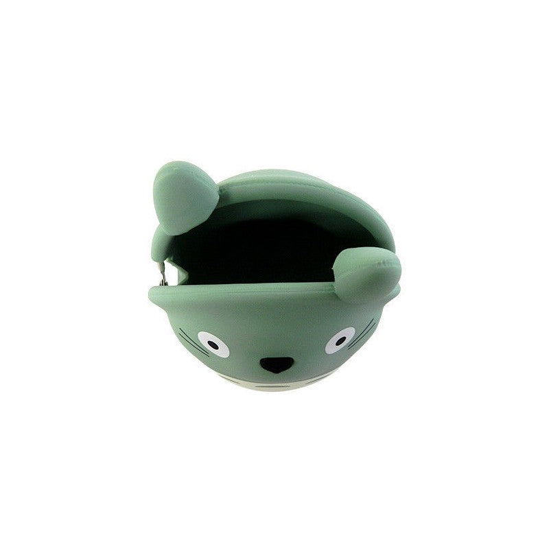 PORTE-MONNAIE SILICONE TOTORO VERT - MON VOISIN TOTORO