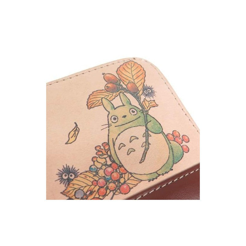PORTE-MONNAIE TOTORO FLEURS - MON VOISIN TOTORO