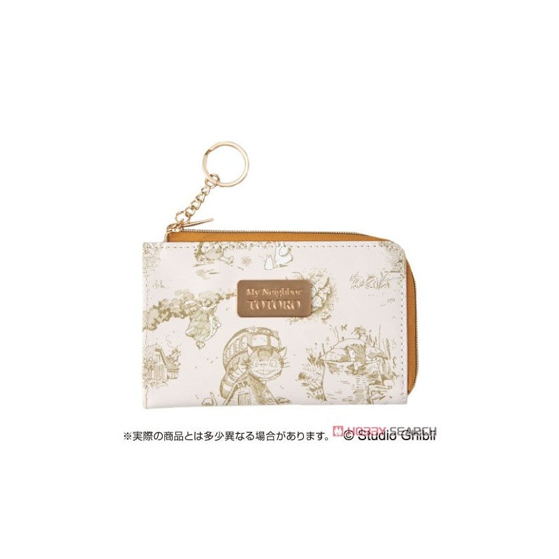 PORTEFEUILLE GRAVURE ANTIQUE - MON VOISIN TOTORO