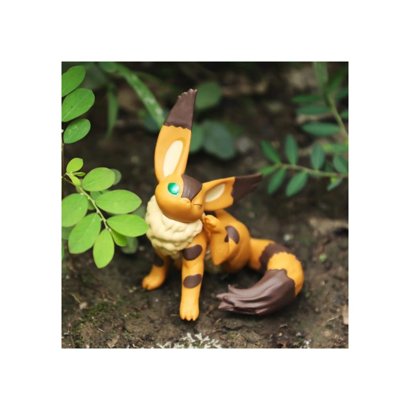 POSE CO ASSO DE 6 FIGURINES RENARD ECUREUIL - LE CHÂTEAU DANS LE CIEL