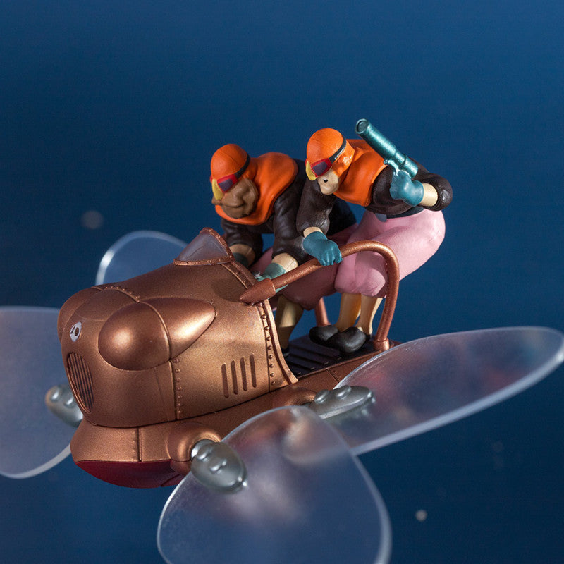 POSE COLLEC ASSORT. DE 5 FIGURINES FLAPTTER - LE CHÂTEAU DANS LE CIEL
