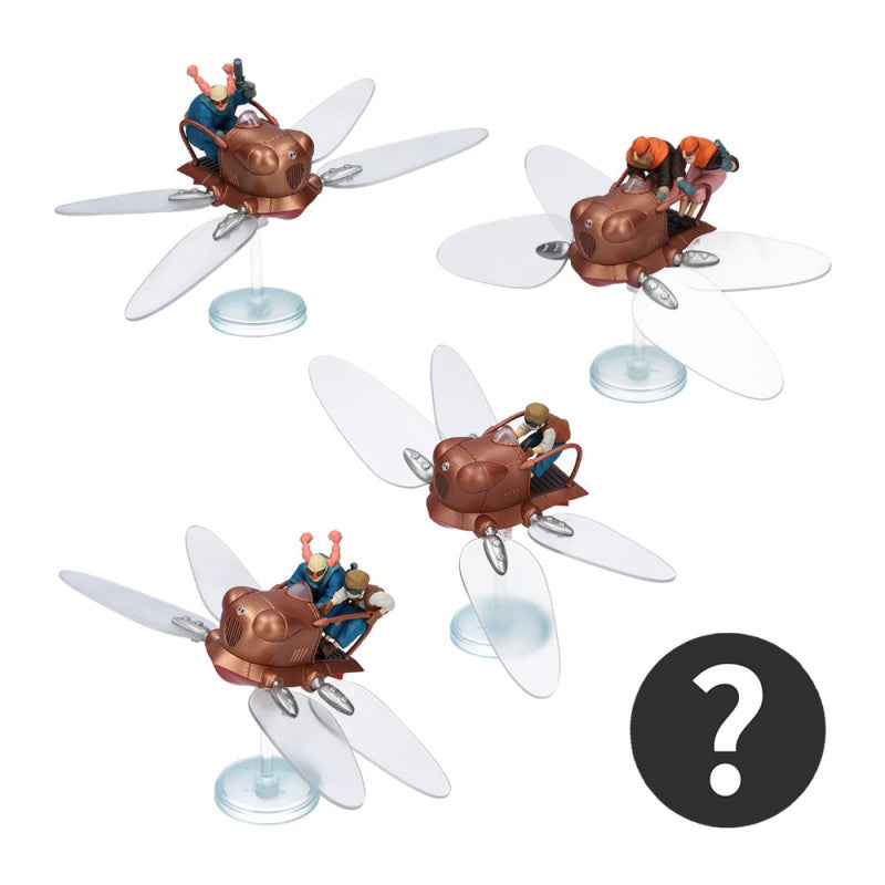 POSE COLLEC ASSORT. DE 5 FIGURINES FLAPTTER - LE CHÂTEAU DANS LE CIEL