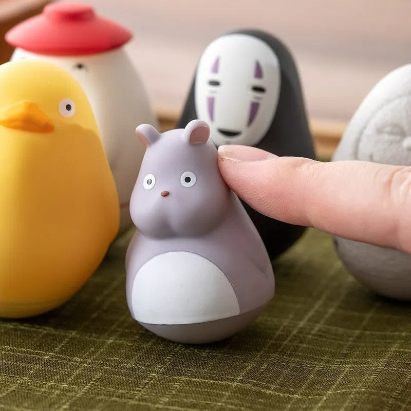 POSE COLLECT ASSORT. DE 6 FIGURINES ROLY-POLY - LE VOYAGE DE CHIHIRO