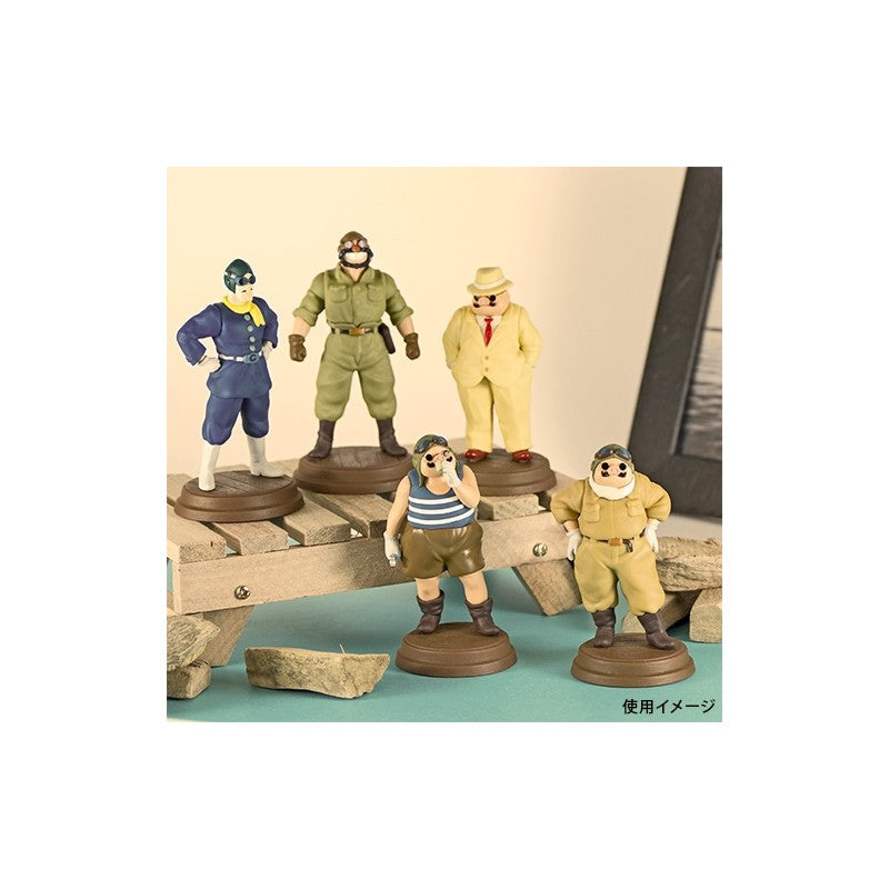 POSE COLLECTION ASSORT. DE 6 FIGURINES MARCO - PORCO ROSSO