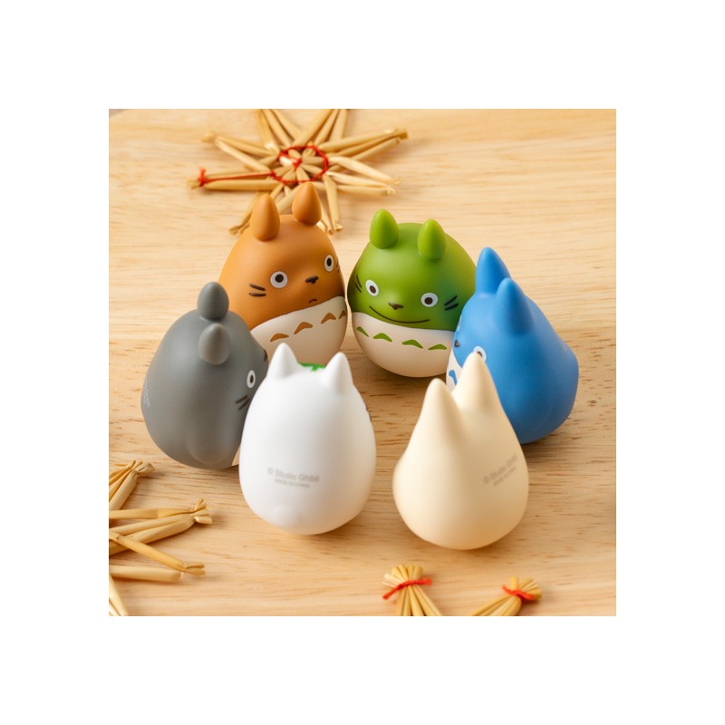 POSE COLLECTION ASSORT. DE 6 FIGURINES ROLY-POLY - MON VOISIN TOTORO