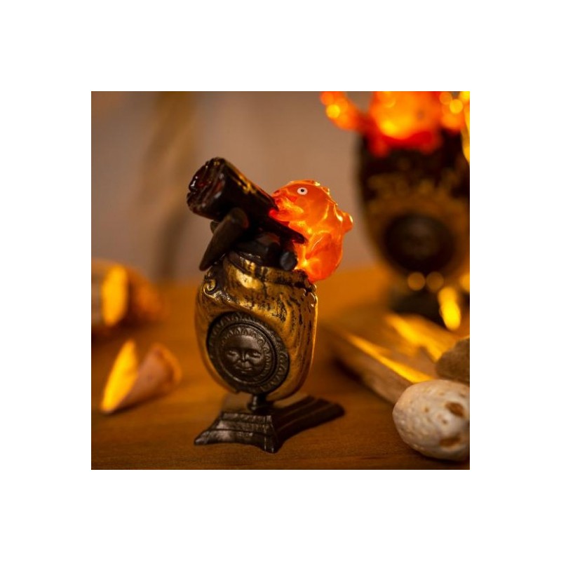 POSE COLLECTION ASSORT. DE 6 BAGUES CALCIFER - LE CHÂTEAU AMBULANT