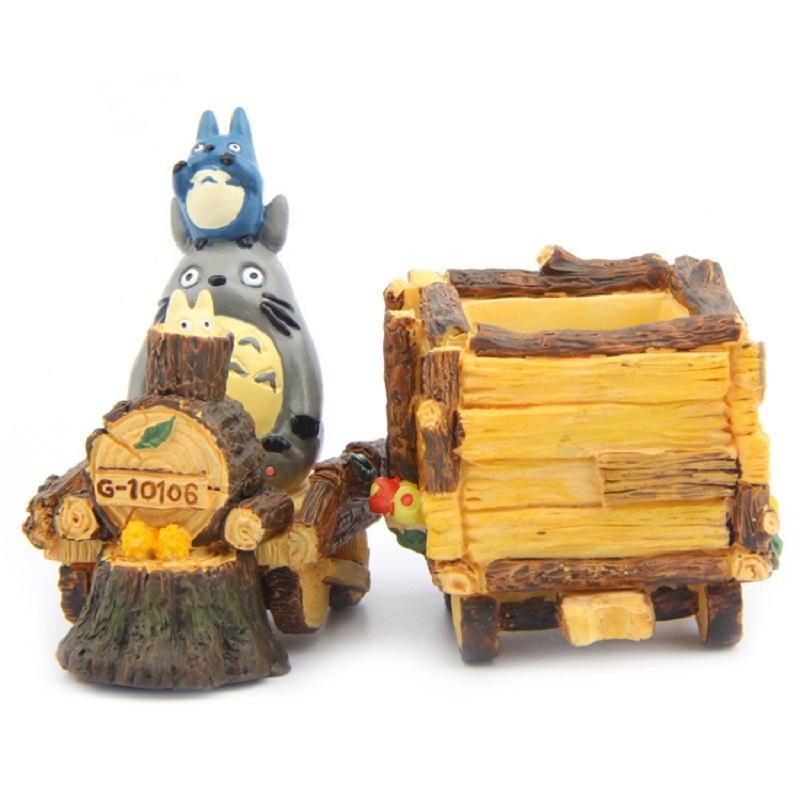 POT DE FLEUR TOTORO TRAIN - MON VOISIN TOTORO
