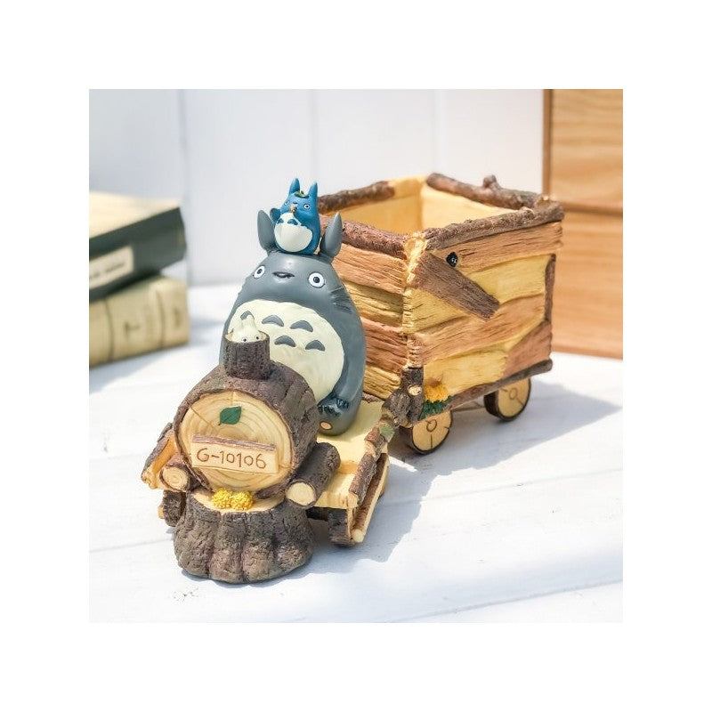POT DE FLEUR TOTORO TRAIN - MON VOISIN TOTORO