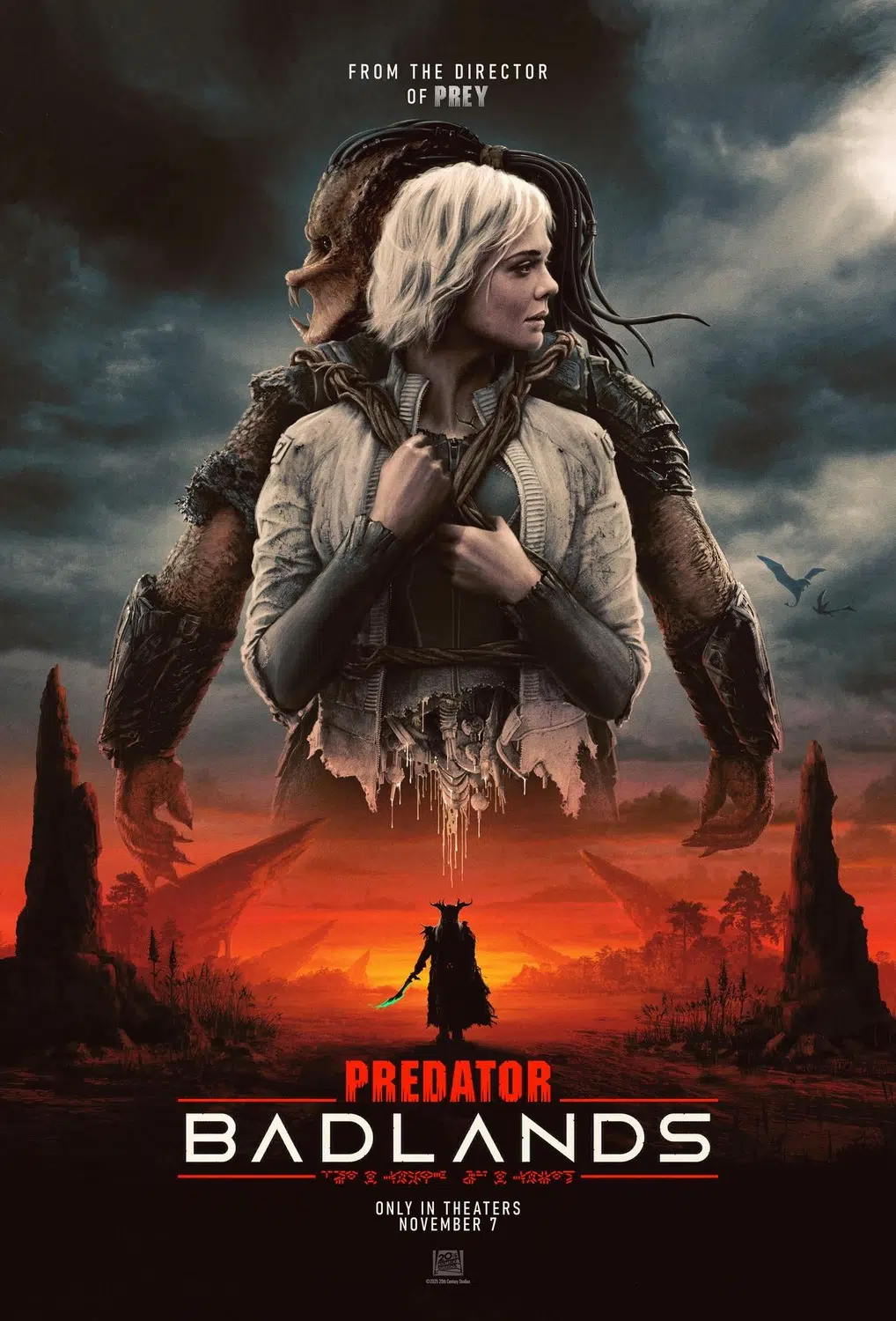 Predator: Badlands [DVD/Blu-ray/4K UHD à la location]