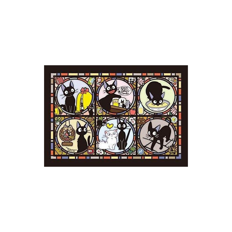 PUZZLE VITRAIL 208P JOURNÉES DE JIJI - KIKI LA PETITE SORCIÈRE