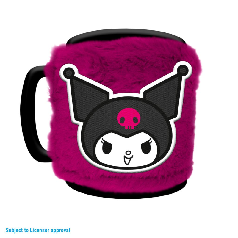 Kuromi - Fuzzy Mug "Kuromi" 440ml - flash vidéo