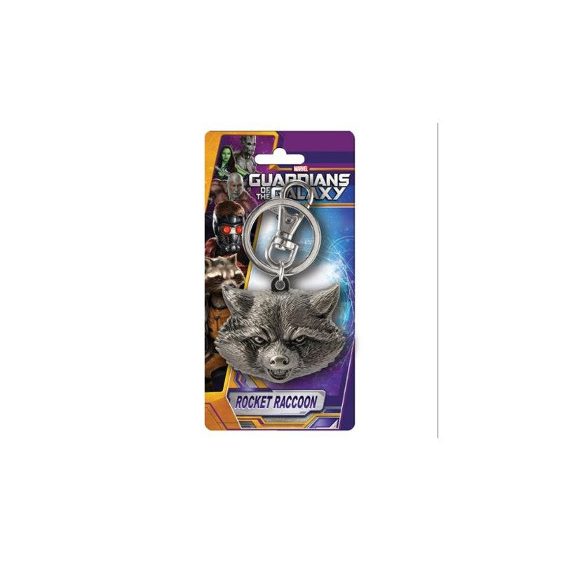 ROCKET RACCOON PEWTER PORTE-CLÉS
