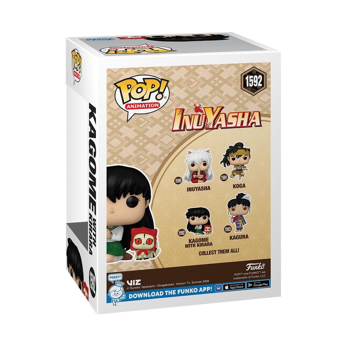 Funko Pop! Animation: Inuyasha - Kagome with Kirara - flash vidéo