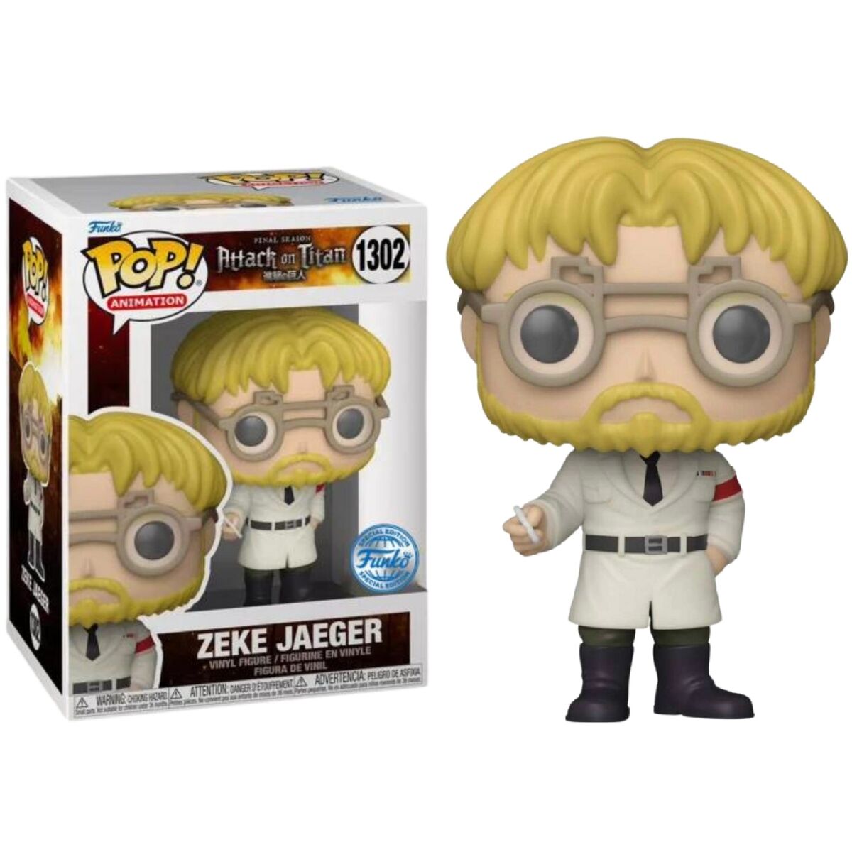 Funko Pop! Animation: Attack on Titan - Zeke Jaeger - Crunchyroll Exclusive - flash vidéo