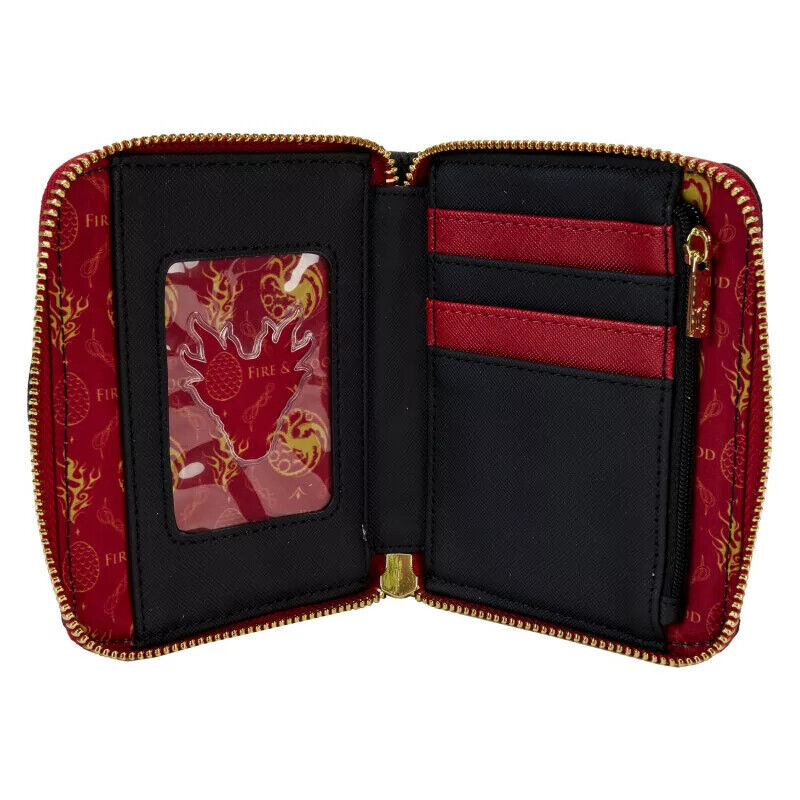 Loungefly: HBO - House of the Dragon - Targaryen Zip Around Wallet - flash vidéo