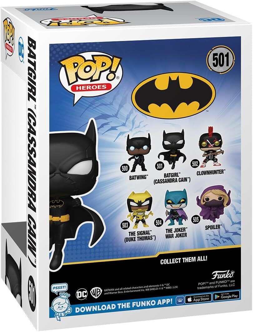 Funko Pop! Heroes: Batman: The Joker War Zone - Batgirl (Cassandra Cain) - flash vidéo