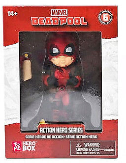 YuMe Hero Box Action Series - Figurines Deadpool 8cm