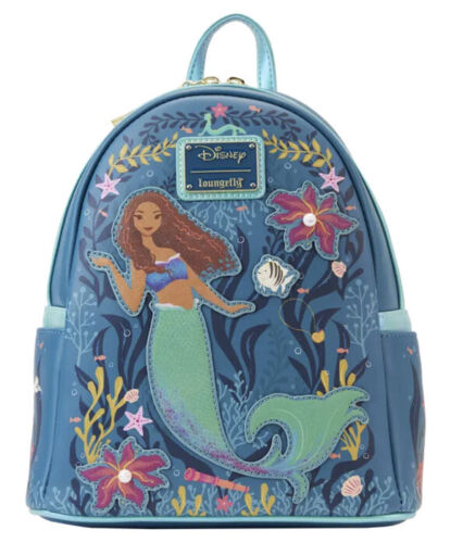 Loungefly: Disney Little Mermaid Ariel Live Action Mini Backpack - flash vidéo