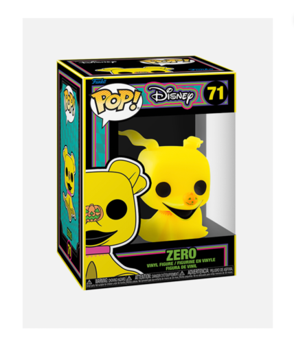 Funko Pop! Disney: The Nightmare Before Christmas - Zero (Blacklight)