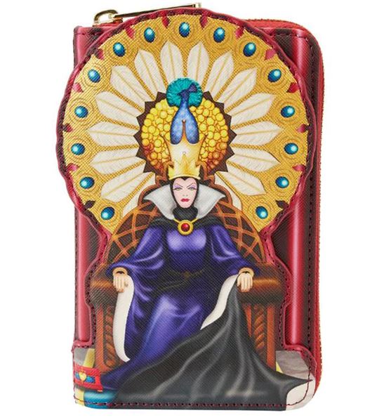 Loungefly: Disney Snow White - Evil Queen Throne Zip Around Wallet