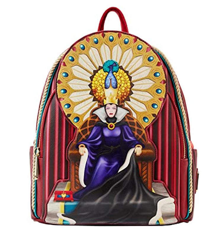 Loungefly: Disney Snow White - Evil Queen Throne Mini Backpack - flash vidéo