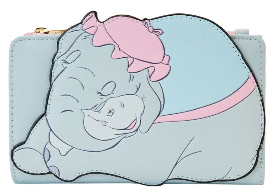 Loungefly: Disney Dumbo - Mrs Jumbo Craddle Trunk Flap Wallet - flash vidéo