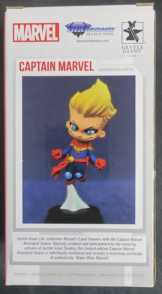 Diamond Select Toys - Marvel Animated Style - Captain Marvel Statue 10cm - flash vidéo