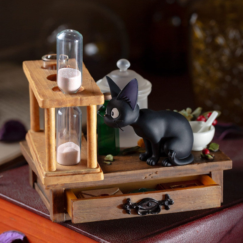 SABLIER DIORAMA JIJI - KIKI LA PETITE SORCIÈRE