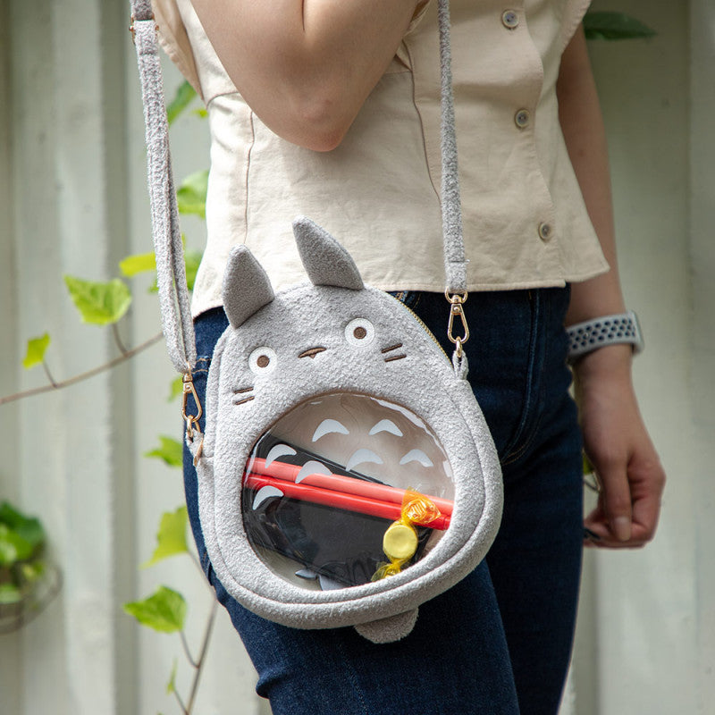 SAC À MAIN TOTORO GRIS - MON VOISIN TOTORO