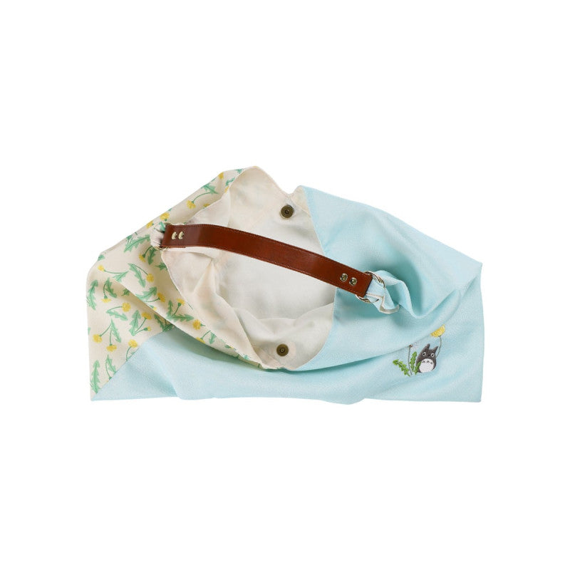 SAC AZUMA EN TISSU TOTORO AVEC BRODERIE PISSENLIT - MON VOISIN TOTORO