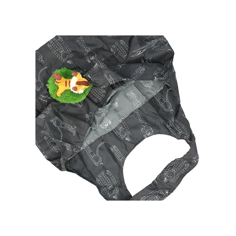 SAC PLIABLE MASCOTTE RENARD ECUREUIL - LE CHÂTEAU DANS LE CIEL