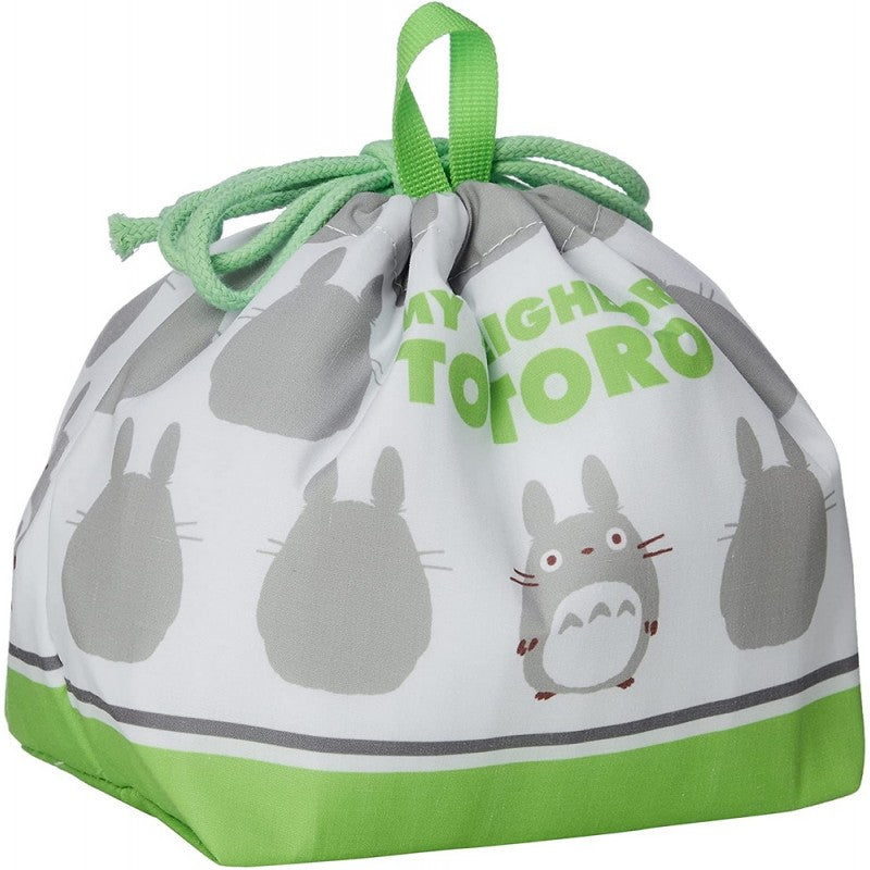 SACOCHE À GOUSSET SILHOUETTE TOTORO GRIS 17 X 26 CM - MON VOISIN TOTO